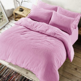 Teddy Duvet cover Pink Teddy Duvet cover Pink