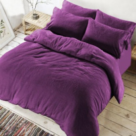 Teddy Duvet cover Purple Teddy Duvet cover Purple