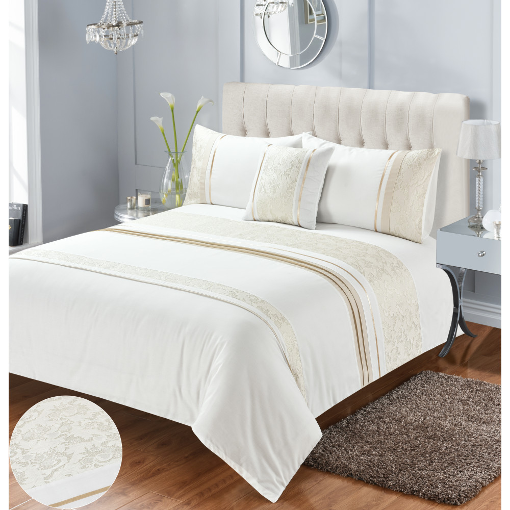 Zoey Cream Duvet Cover