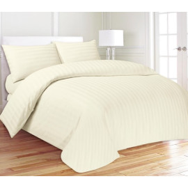 Duvet  Cover Satin stripe cream Duvet  Cover Satin stripe cream