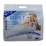 10.5 tog Duvet hollowfibre Polyester cotton