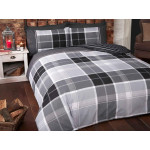  Duvet Cover Argyle Grey