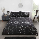Duvet Cover Celestial Black 