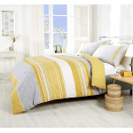 Duvet Cover Havana Ochre Yellow