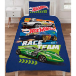 Duvet Cover Hot Wheels Blue
