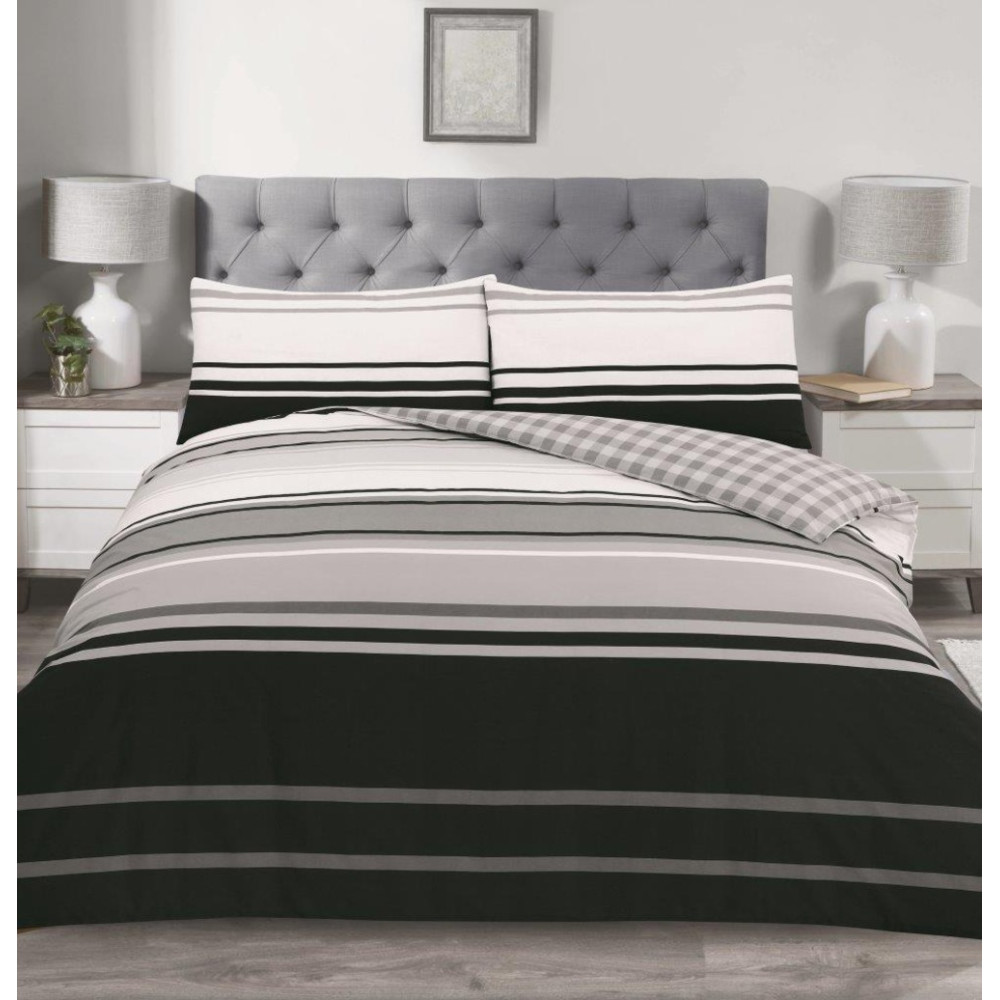 Duvet Cover Cambridge Black 