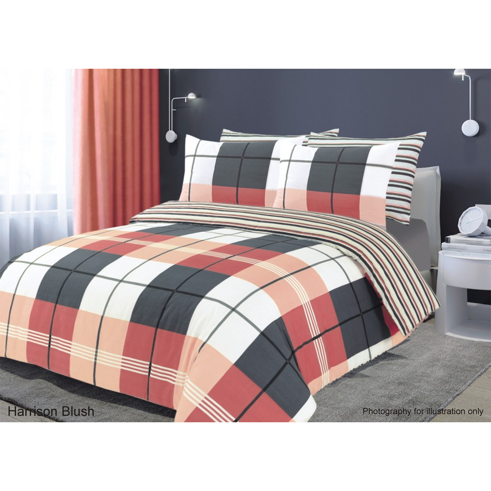 Duvet Cover Harrison Blush Pink
