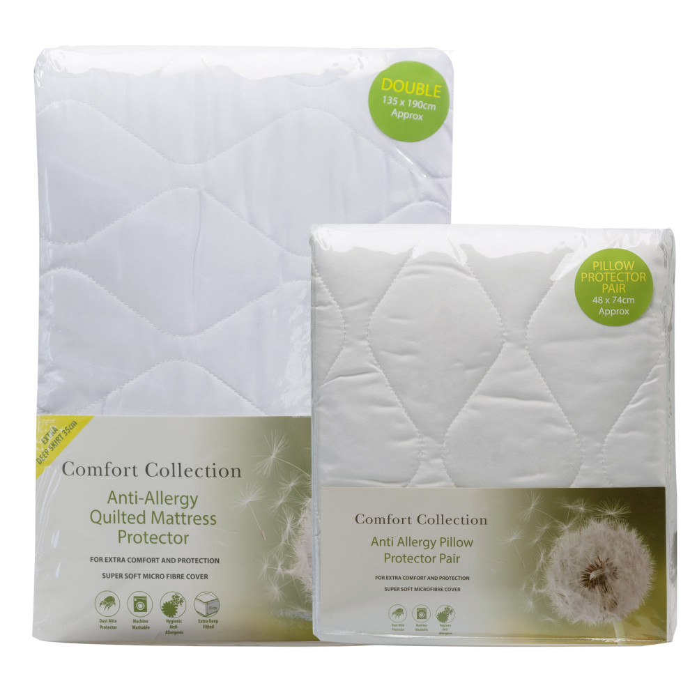 Anti Allergy Mattress Protector Quilted CC