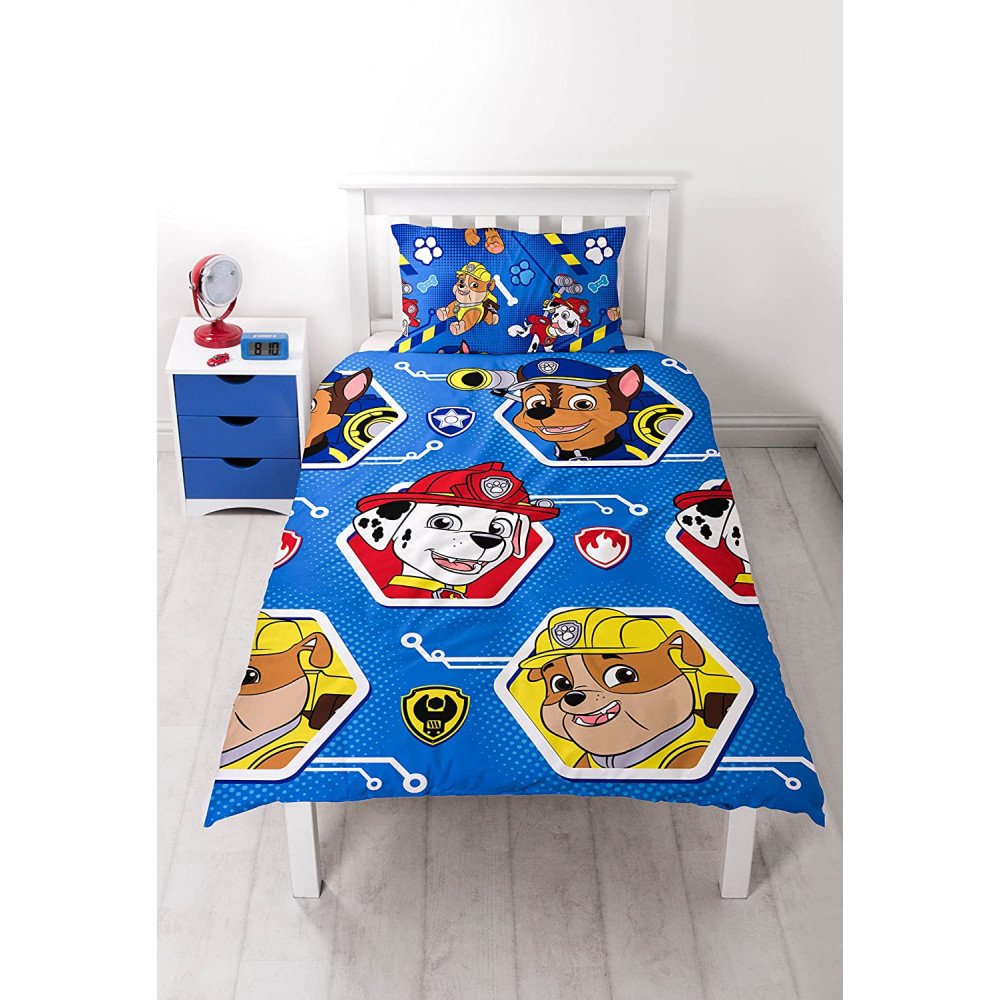 Duvet Cover Paw Patrol Rescue Single 