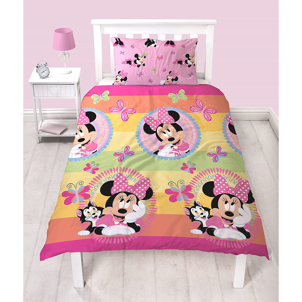 Duvet Cover Minnie Mouse Butterfly Single