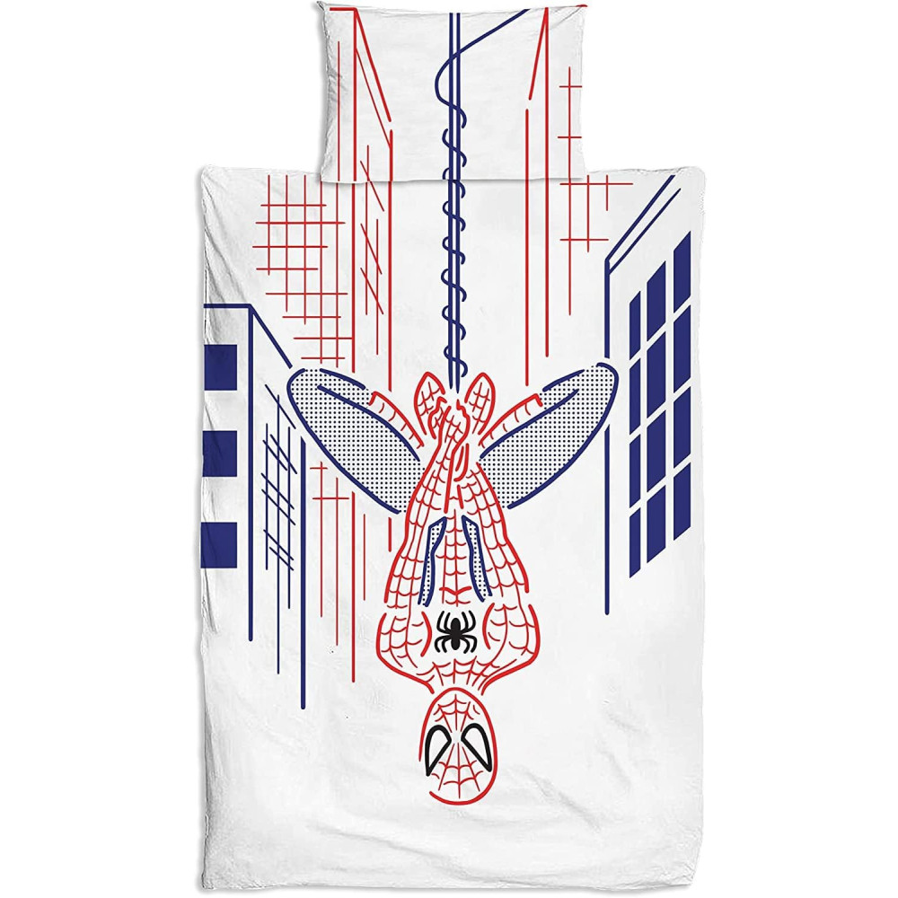 Marvels Ultimate Spider-man Single Duvet Cover Panel