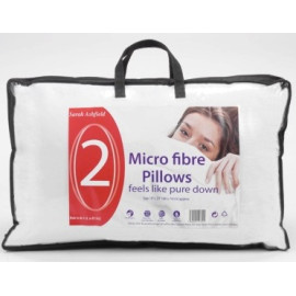 Microfibre pillow pair S/A